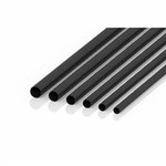 Matowa prostokątna rura z włókna węglowego